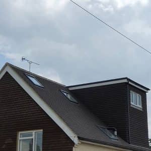Gable-end roof